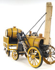 c1829 Yellow Rocket Steam Engine Model Sculpture