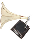 c1911 HMV Gramophone Built to Scale Model Sculpture