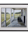 Farmhouse Back Porch Scene Wall Art