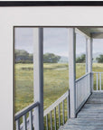 Farmhouse Back Porch Scene Wall Art