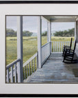 Farmhouse Back Porch Scene Wall Art