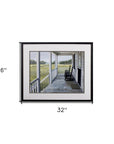 Farmhouse Back Porch Scene Wall Art