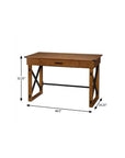 49" Adjustable Natural Standing Desk Converter