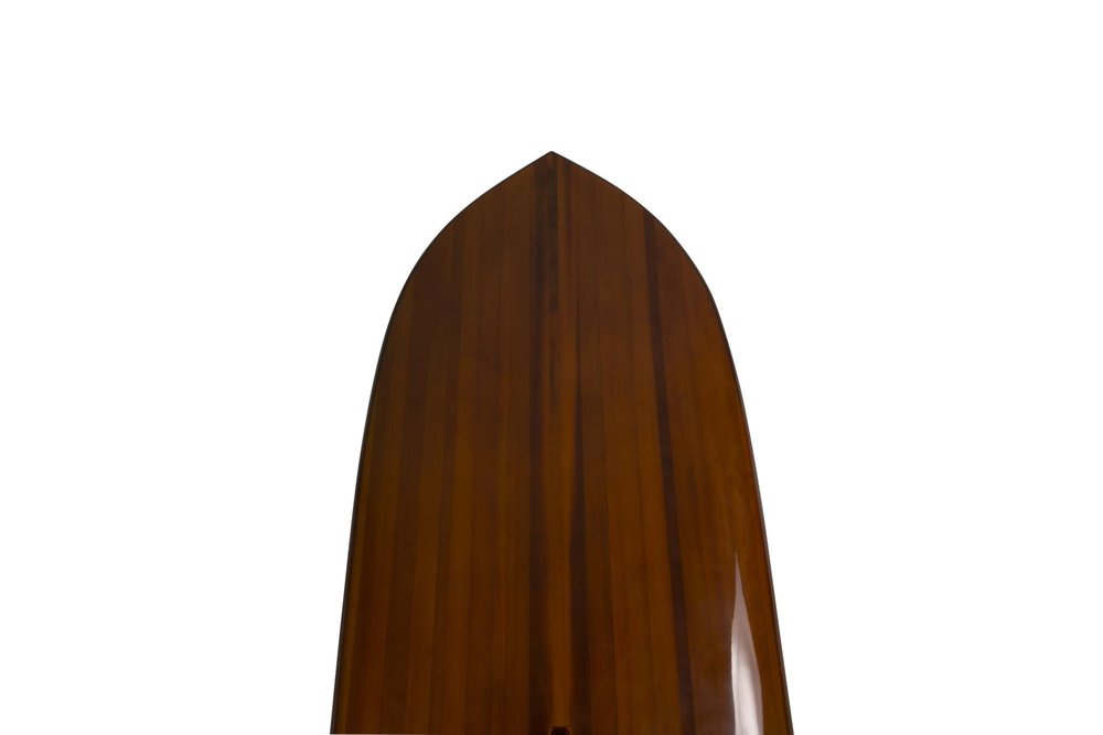 5" Brown Solid Wood Outdoor Game