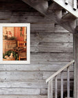 Vintage Skates 1 White Framed Print Wall Art