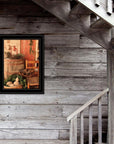 Vintage Skates 2 Black Framed Print Wall Art
