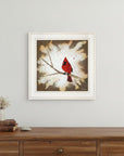 Weathered Friends 1 White Framed Print Wall Art