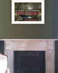 Warm Summers Eve 1 White Framed Print Wall Art