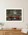 Warm Summers Eve 5 White Framed Print Wall Art