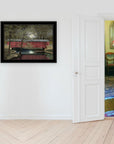 Warm Summers Eve 6 Black Framed Print Wall Art