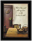 What I love Most 3 Black Framed Print Kitchen Wall Art