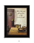What I love Most 3 Black Framed Print Kitchen Wall Art
