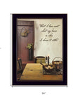 What I love Most 4 Black Framed Print Kitchen Wall Art