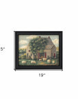 Wooly Sheep Black Framed Print Wall Art