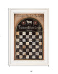 Woolsey Board Game 1 White Framed Print Wall Art