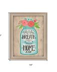Youre Home Now Brown Framed Print Wall Art