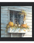 Window Dressing Black Framed Print Wall Art