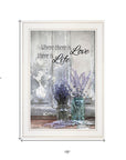 Where There is Love 2 White Framed Print Wall Art
