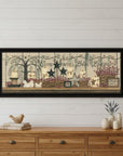 Willow Tree Shelf Collection 2 Black Framed Print Wall Art