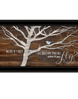 What if You Fly 2 Black Framed Print Wall Art