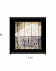 Wash 2 Black Framed Print Bathroom Wall Art
