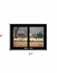 Wool Gathering 3 Black Framed Print Wall Art