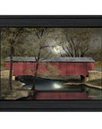Warm Summers Eve 3 Black Framed Print Wall Art