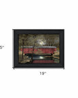 Warm Summers Eve 3 Black Framed Print Wall Art