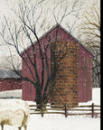 Winter Coat 2 Black Framed Print Wall Art