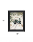 Winter Park 1 Black Framed Print Kitchen Wall Art