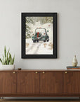 Winter Park 1 Black Framed Print Kitchen Wall Art