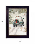 Winter Park 2 Black Framed Print Kitchen Wall Art