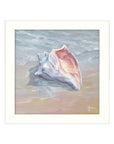 Whelk White Framed Print Wall Art