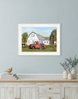 YAll Need Milk 2 White Framed Print Wall Art