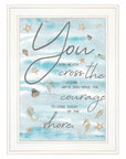 You Can Never 2 White Framed Print Wall Art