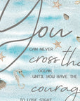 You Can Never 2 White Framed Print Wall Art