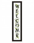 Welcome Sign II 3 Black Framed Print Wall Art