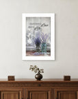 Where There is Love 1 White Framed Print Wall Art