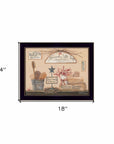 Wash Room 1 Black Framed Print Bathroom Wall Art