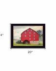 Willow Grove Mill 1 Black Framed Print Wall Art