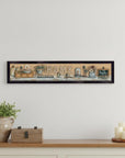 Where Family and Friends Gather Black Framed Print Wall Art