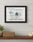 Winds of Change 3 Black Framed Print Wall Art