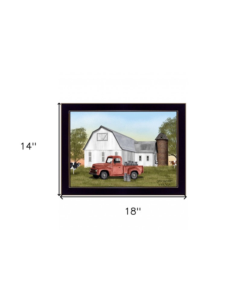 YAll Need Milk 3 Black Framed Print Wall Art