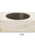 4" Wide Pillar Tabletop Pillar Candle Holder