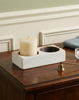 4" Wide Pillar Tabletop Votive Candle Holder