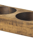 4" Wide Pillar Tabletop Pillar Candle Holder