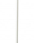 73" White LED Torchiere Floor Lamp With White