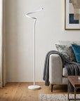 51" White LED Novelty Floor Lamp With White