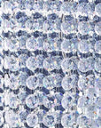 Bling Glam Faux Crystal Rectangular Table Lamp
