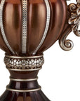Tall Bronze Urn Shaped Table Lamp